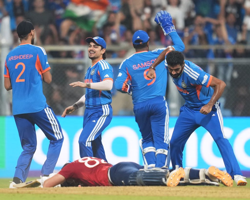 India Edge Past England as Bethell’s Century Lights Up Record-Breaking T20 World Cup Semi-Final